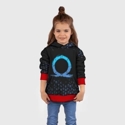 Детская толстовка 3D Бог войны символ Кратоса, руны God of war - фото 2