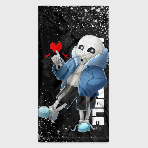 Бандана-труба 3D Новогодний Санс Undertale новый год, цвет 3D печать - фото 7