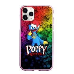 Чехол для iPhone 11 Pro Max матовый Poppy Playtime новогодний Поппи плейтайм