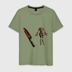 Dexter Knife – Мужская футболка хлопок с принтом купить со скидкой в -20%