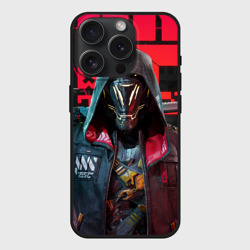 Чехол силиконовый для Apple iPhone 15 Pro матовый Ghostrunner - Jack the Ghostrunner