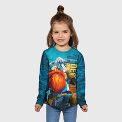 Детский лонгслив 3D Deep Rock Galactic The Scout - фото 2