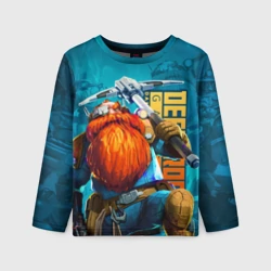 Детский лонгслив 3D Deep Rock Galactic The Scout