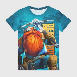 Женская футболка 3D Deep Rock Galactic The Scout