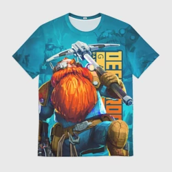 Мужская футболка 3D Deep Rock Galactic The Scout