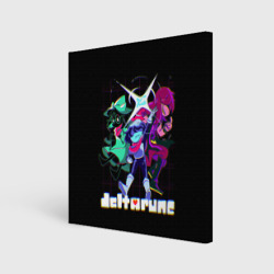 Холст квадратный Deltarune Руна Дельта