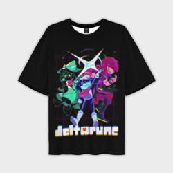 Мужская футболка oversize 3D Deltarune Руна Дельта