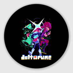 Круглый коврик для мышки Deltarune Руна Дельта