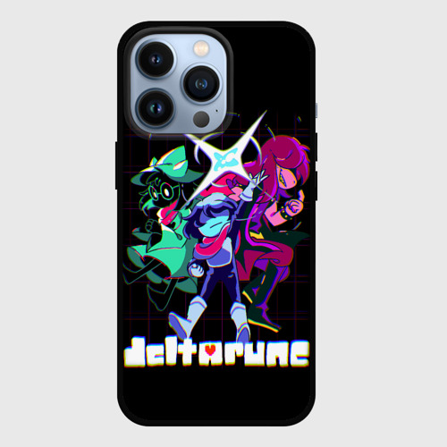 Чехол для iPhone 13 Pro Deltarune Руна Дельта, цвет черный