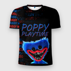 Мужская футболка 3D Slim Хагги Вагги Poppy Playtime