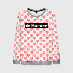 Мужской свитшот 3D Deltarune pattern logo