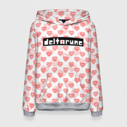 Deltarune pattern logo – Женская толстовка 3D с принтом купить со скидкой в -32%