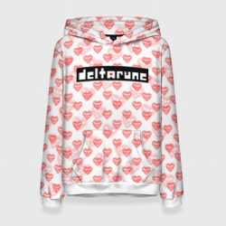 Женская толстовка 3D Deltarune pattern logo