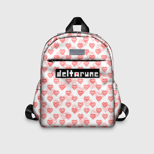 Детский рюкзак 3D Deltarune pattern logo