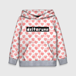 Детская толстовка 3D Deltarune pattern logo