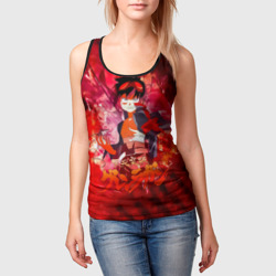 Женская майка 3D Симон - Гуррен-Лаганн - фото 2