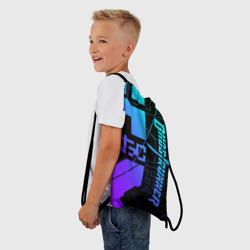 Рюкзак-мешок 3D Ghostrunner Neon - фото 2
