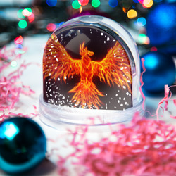 Игрушка Снежный шар Огненный феникс fire Phoenix - фото 2