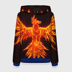 Женская толстовка 3D Огненный феникс fire Phoenix