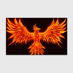 Бумага для упаковки 3D Огненный феникс fire Phoenix
