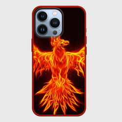 Чехол для iPhone 13 Pro Огненный феникс fire Phoenix