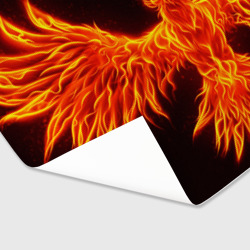 Бумага для упаковки 3D Огненный феникс fire Phoenix - фото 2