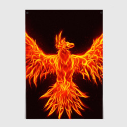Постер Огненный феникс fire Phoenix