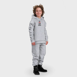 Детский костюм хлопок Oversize Eat оливье Sleep Repeat - фото 2