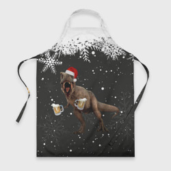 Фартук 3D Пивозавр новогодняя ночь