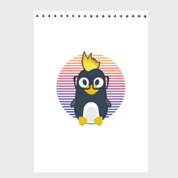 Скетчбук Linux Tux пингвин. Талисман для програмистов