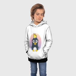 Детская толстовка 3D Linux Tux пингвин. Талисман для програмистов - фото 2