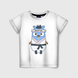 Детская футболка 3D Golang gopher - суслик, талисман для программистов