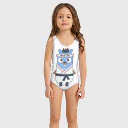 Детский купальник 3D Golang gopher - суслик, талисман для программистов