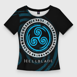 Женская футболка 3D Slim Hellblade Senua's Sacrifice
