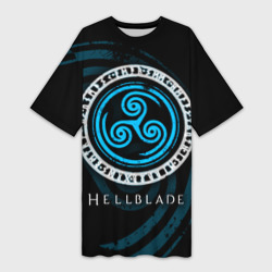 Платье-футболка 3D Hellblade Senua's Sacrifice
