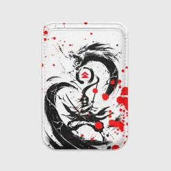 Картхолдер Magsafe магнитный Ghost of Tsushima дракон на спине