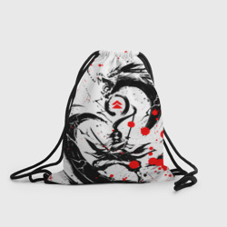 Рюкзак-мешок 3D Ghost of Tsushima дракон на спине