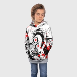 Детская толстовка 3D Ghost of Tsushima дракон на спине - фото 2