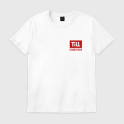 Мужская футболка хлопок Till Lindemann new logo