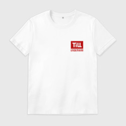 Мужская футболка хлопок Till Lindemann new logo