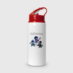 Бутылка для воды с трубочкой Deltarune Дельтарун