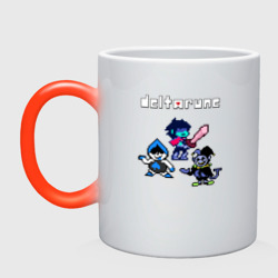 Кружка хамелеон Deltarune Дельтарун