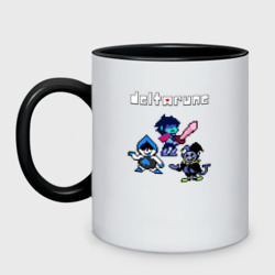 Кружка двухцветная Deltarune Дельтарун