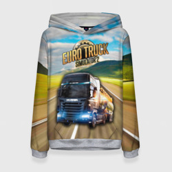 Женская толстовка 3D Euro Truck Simulator