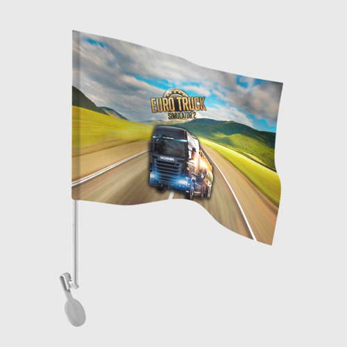 Флаг для автомобиля Euro Truck Simulator