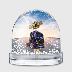 Игрушка Снежный шар Euro Truck Simulator Евро Трек Симулятор