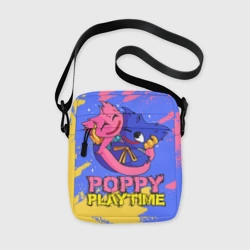 Сумка через плечо 3D Huggy Wuggy and Kissy Missy Poppy Playtime