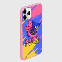 Чехол для iPhone 11 Pro Max матовый Huggy Wuggy and Kissy Missy Poppy Playtime - фото 2
