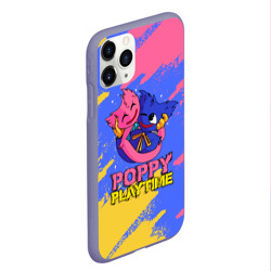 Чехол для iPhone 11 Pro Max матовый Huggy Wuggy and Kissy Missy Poppy Playtime - фото 2