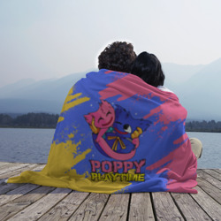 Плед 3D Huggy Wuggy and Kissy Missy Poppy Playtime - фото 2